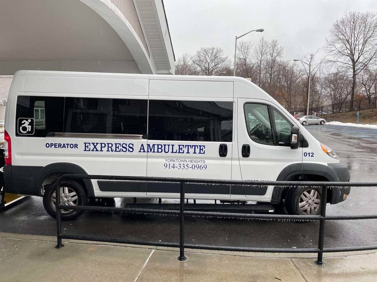 Express Ambulette accessible van interior